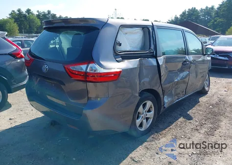 2015 Toyota Sienna L 7 Passenger from USA, damaged, VIN 5TDZK3DCXFS644814
